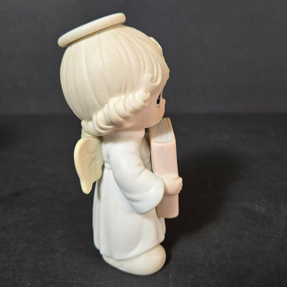 Precious Moments 1989 Porcelain Figurine Names Baby Jesus Sweetest Name I Know - Picture 2 of 9